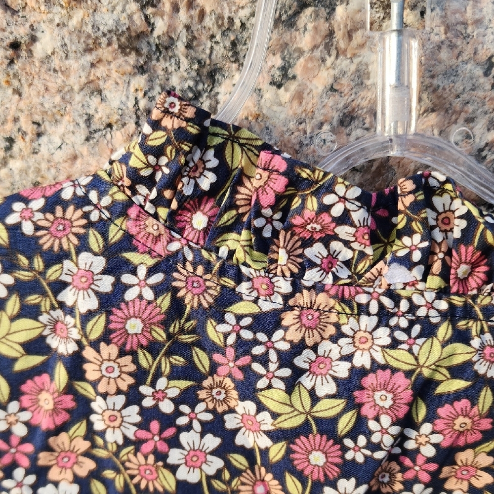 NWT J. Crew Smocked Puff-Sleeve Poplin Cotton Top In Meadow Floral XL - Picture 8 of 16